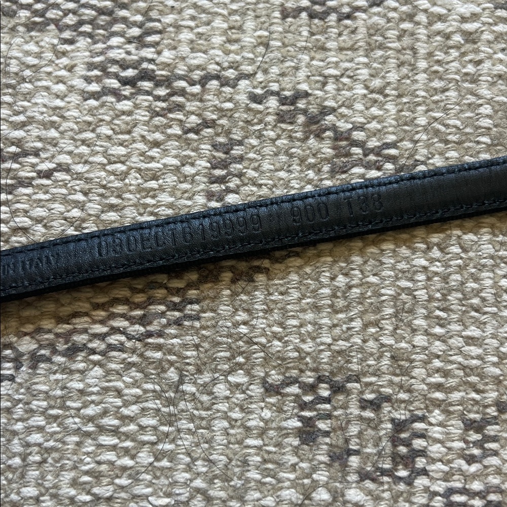 Christian Dior Black Belt with Buckle - Picture 3 of 3